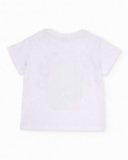 T-shirt de menino em malha com design de abacate