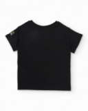 T-shirt de menino em malha com design de frutas