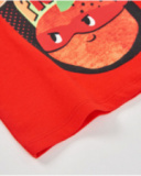 T-shirt de menino em malha com gráfico frontal