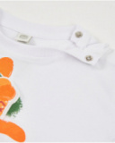 T-shirt de menino em malha com aplicação frontal