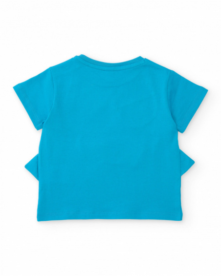 Conjunto de menino em malha com detalhes em relevo