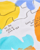 T-shirt de menino em malha com estampado abstrato