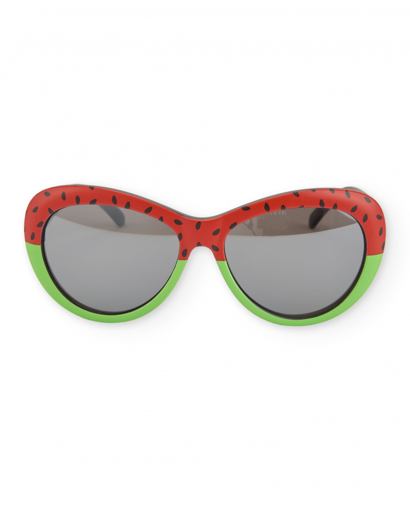 Óculos de sol de menina com design de melancia