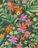 Macacão de menina em malha com folhos nas pernas