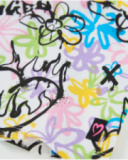 Top de menina em malha com alças finas cruzadas