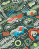 T-shirt de menino em malha com temática aventureira