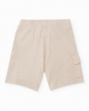 Bermuda de menino em malha com bolso lateral