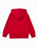 Sweatshirt de menino em malha com capuz