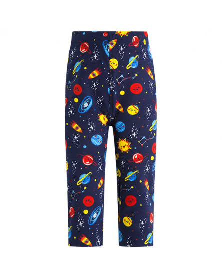 LEGGINGS CARDADAS ESTAMPADAS MENINA AZUL THE UNIVERSE
