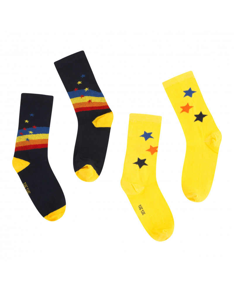 SET 2 MEIAS UNIVERSE BABY UNISEX