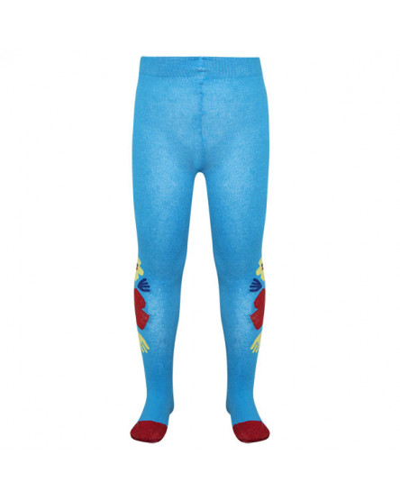 COLLANT DE FLORES MENINA AZUL CRAZY TIGER