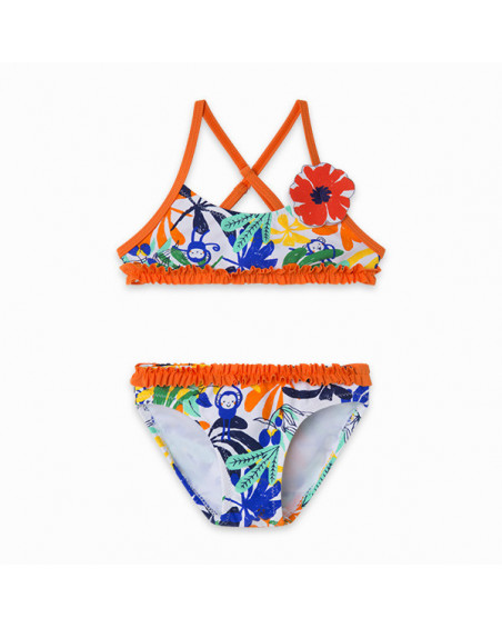 BIKINI ESTAMPADO NIÑA AMARILLO TROPICOOL BIKINI ESTAMPADO NIÑA AMARILLO TROPICOOL