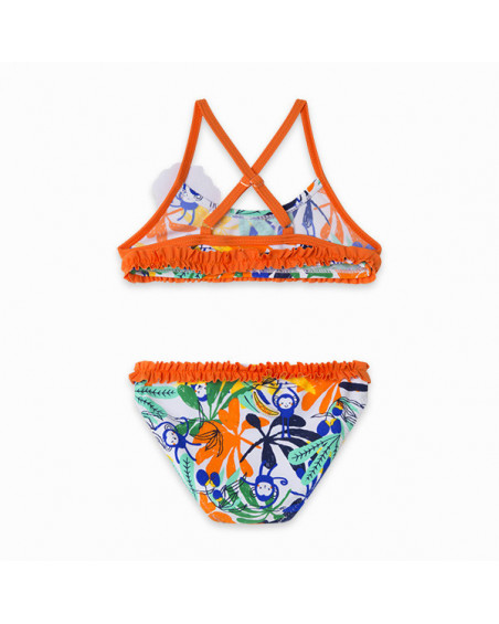 BIKINI ESTAMPADO NIÑA AMARILLO TROPICOOL BIKINI ESTAMPADO NIÑA AMARILLO TROPICOOL