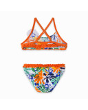 BIKINI ESTAMPADO NIÑA AMARILLO TROPICOOL BIKINI ESTAMPADO NIÑA AMARILLO TROPICOOL