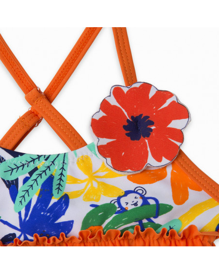 BIKINI ESTAMPADO NIÑA AMARILLO TROPICOOL BIKINI ESTAMPADO NIÑA AMARILLO TROPICOOL