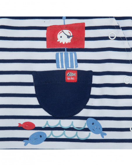 Babygro comprido com pés branco recém-nascido menino Babygro comprido com pés branco recém-nascido menino