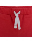 Bermudas jersey coral texto lateral menino Bermudas jersey coral texto lateral menino