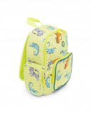 Mochila verde estampado animais menino Mochila verde estampado animais menino