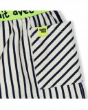 Shorts nath kids by tuc tuc bolsos branco às riscas Shorts nath kids by tuc tuc bolsos branco às riscas