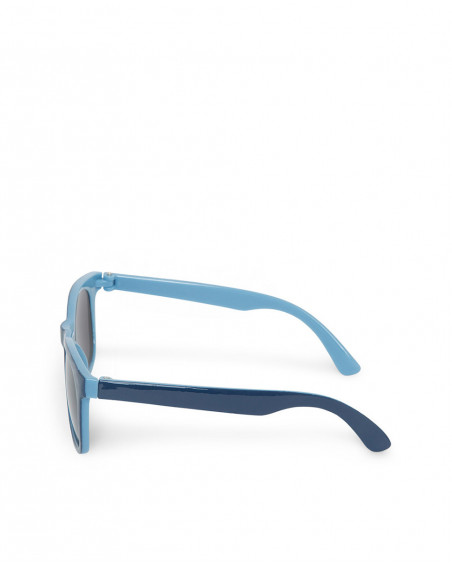 óculos de sol azuis menino
