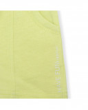 Bermudas jersey com cordão verdes menino