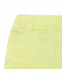 Bermudas jersey com cordão verdes menino