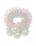 Conjunto de 3 scrunchies coloridos glitter menina Conjunto de 3 scrunchies coloridos glitter menina