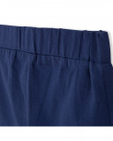 Shorts jersey azul-marinho menina