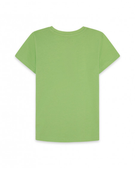 Camisola de manga curta nath kids by tuc tuc verde messagem