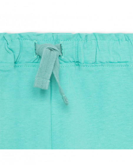 Shorts nath kids by tuc tuc com cordão verde menina Shorts nath kids by tuc tuc com cordão verde menina