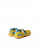 Sapatos de desporto licra velcro amarelos menino Sapatos de desporto licra velcro amarelos menino