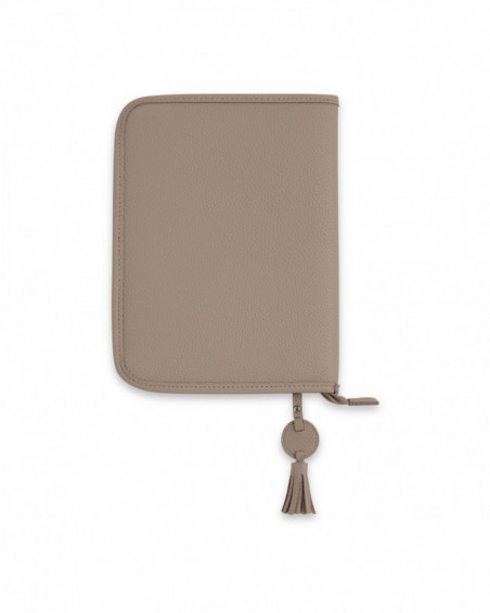 Porta documentos polipiel love taupe Porta documentos polipiel love taupe