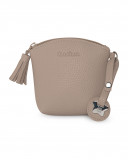 Porta chupeta polipiel love taupe Porta chupeta polipiel love taupe