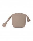 Porta chupeta polipiel love taupe Porta chupeta polipiel love taupe