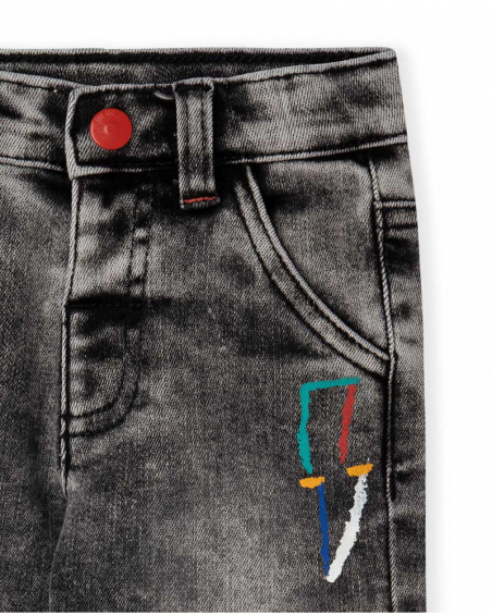 Calça jeans Black Boy Connect Calça jeans Black Boy Connect