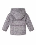Parka acolchoada cinza infantil Connect Parka acolchoada cinza infantil Connect