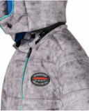 Parka acolchoada cinza infantil Connect Parka acolchoada cinza infantil Connect