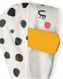 Trench Coat marrom mistura de cachorro para menina Trench Coat marrom mistura de cachorro para menina